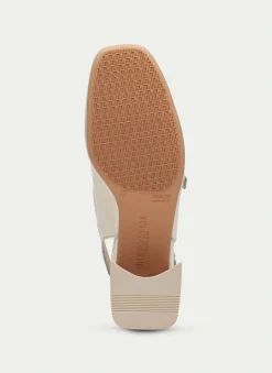 Slingback malta creme