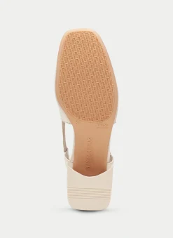 Slingback malta creme