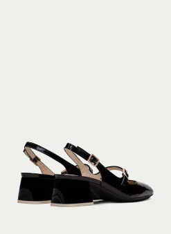 Slingback malta preto