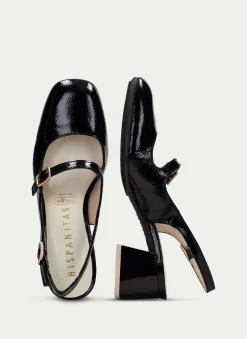 Slingback malta preto
