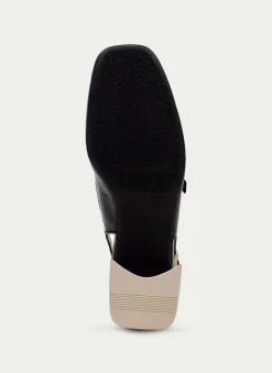 Slingback malta preto