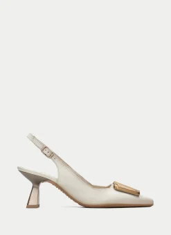 Slingback nova creme