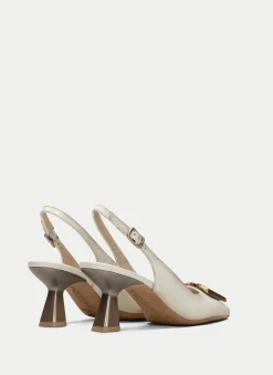 Slingback nova creme