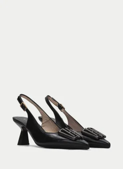 Slingback nova preto