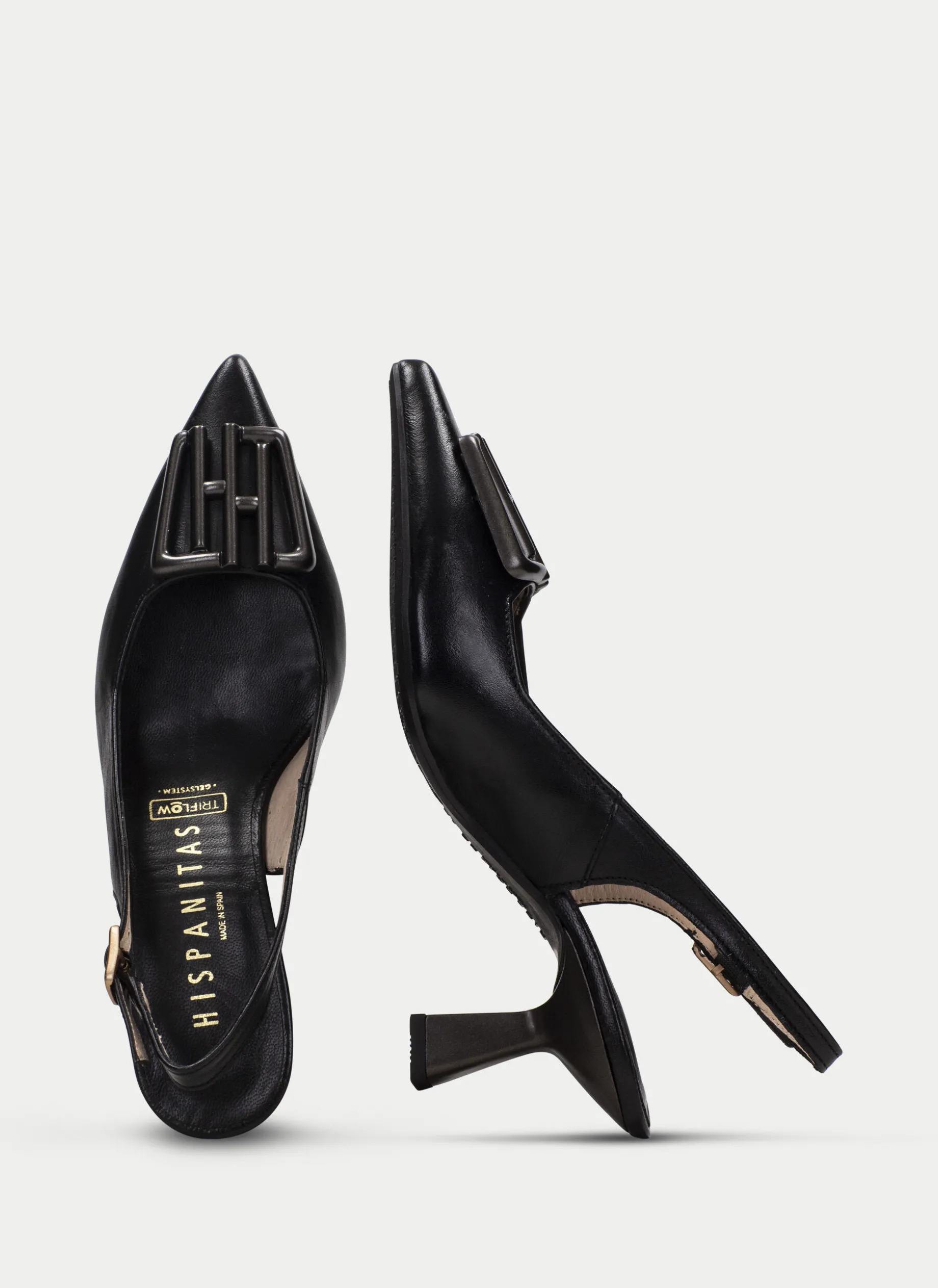 Slingback nova preto