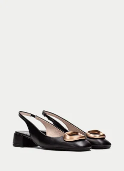 Slingback oporto preto