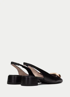 Slingback oporto preto