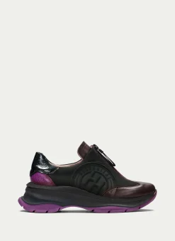 Sneakers alaska forest-marrom-magenta