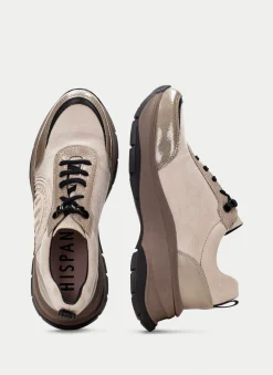 Sneakers alaska taupe-ivory