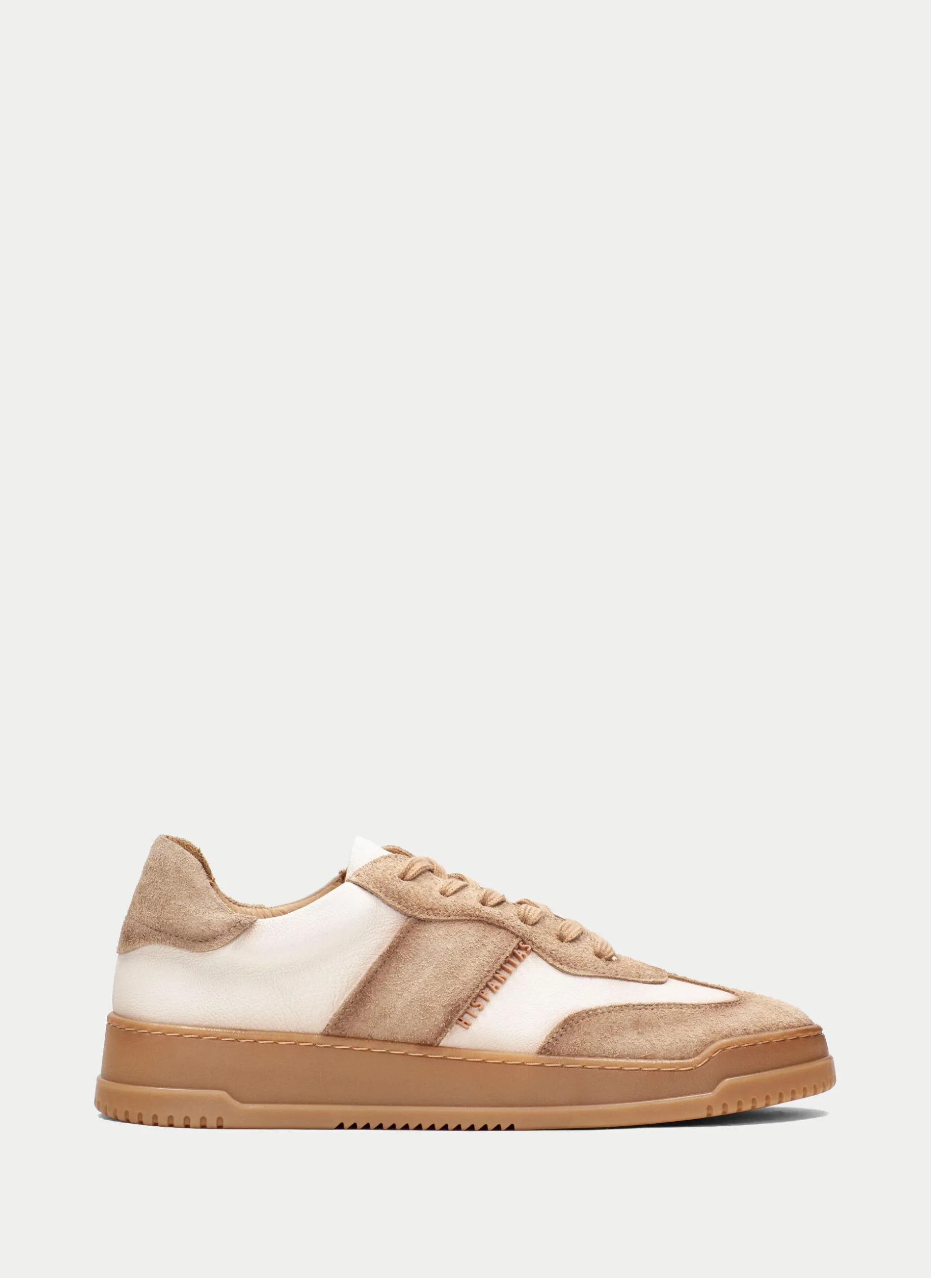 Sneakers branco-beig