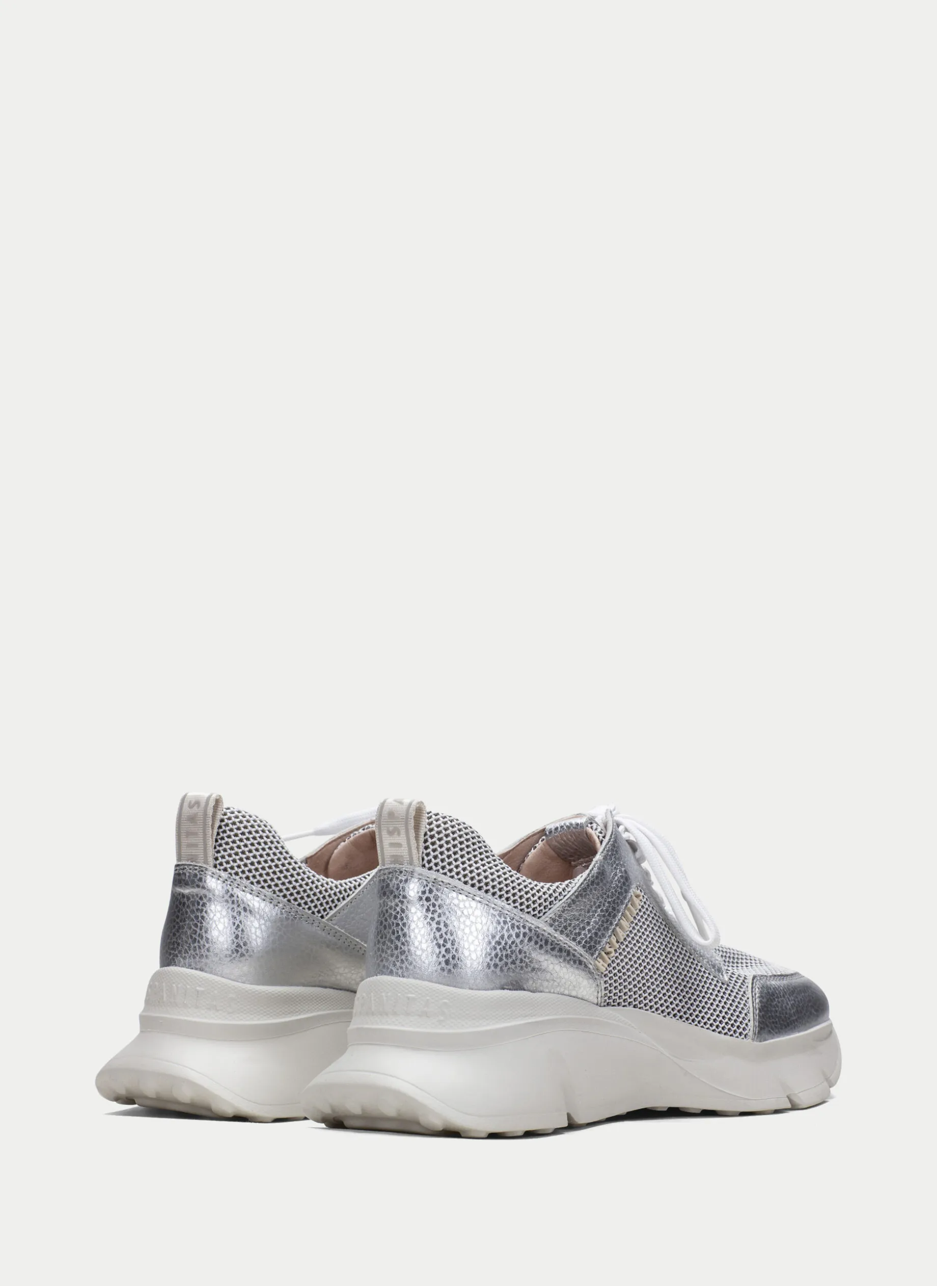 Sneakers hawai blanco-plata
