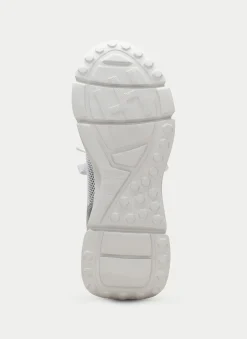 Sneakers hawai blanco-plata