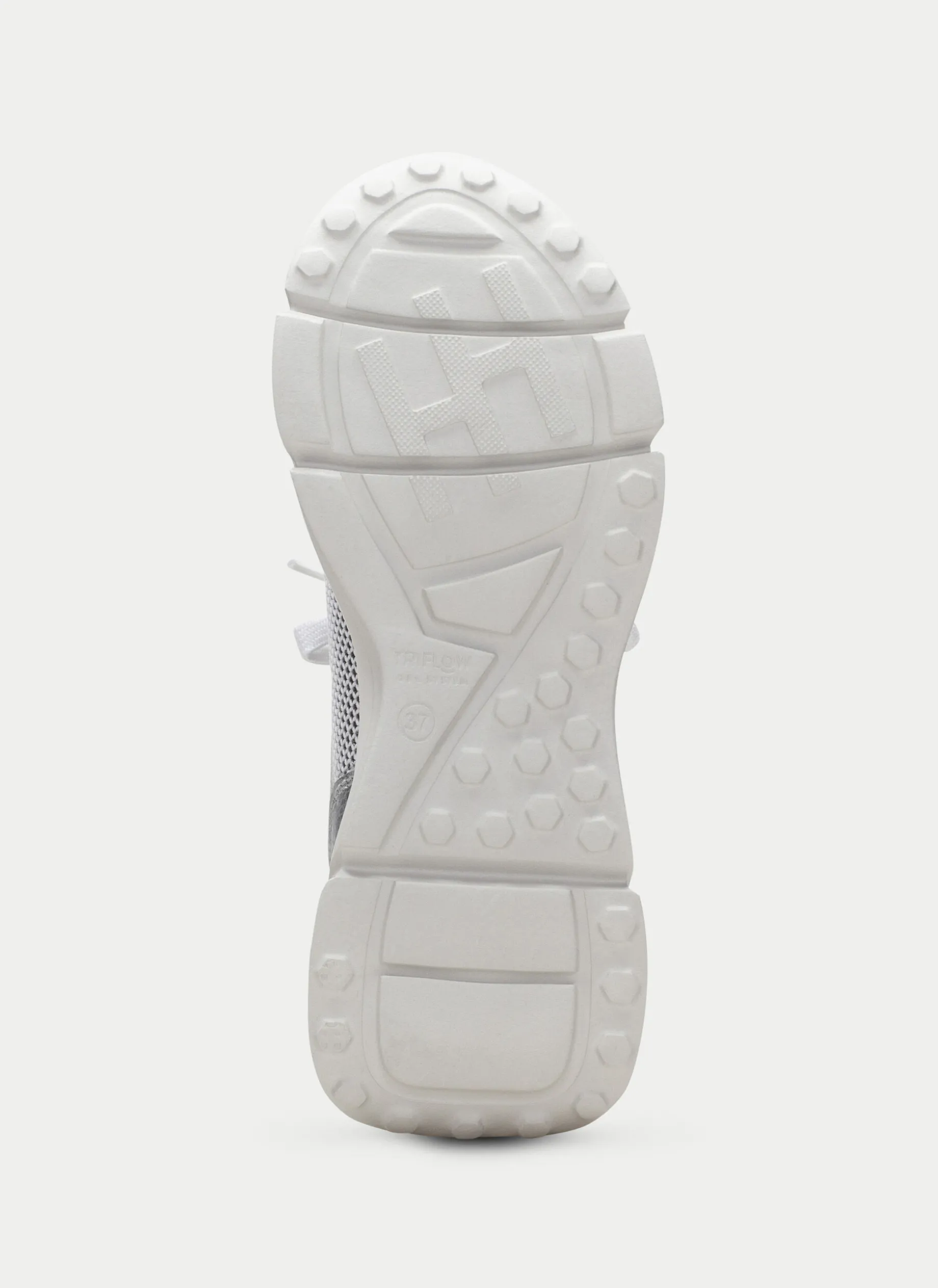 Sneakers hawai blanco-plata