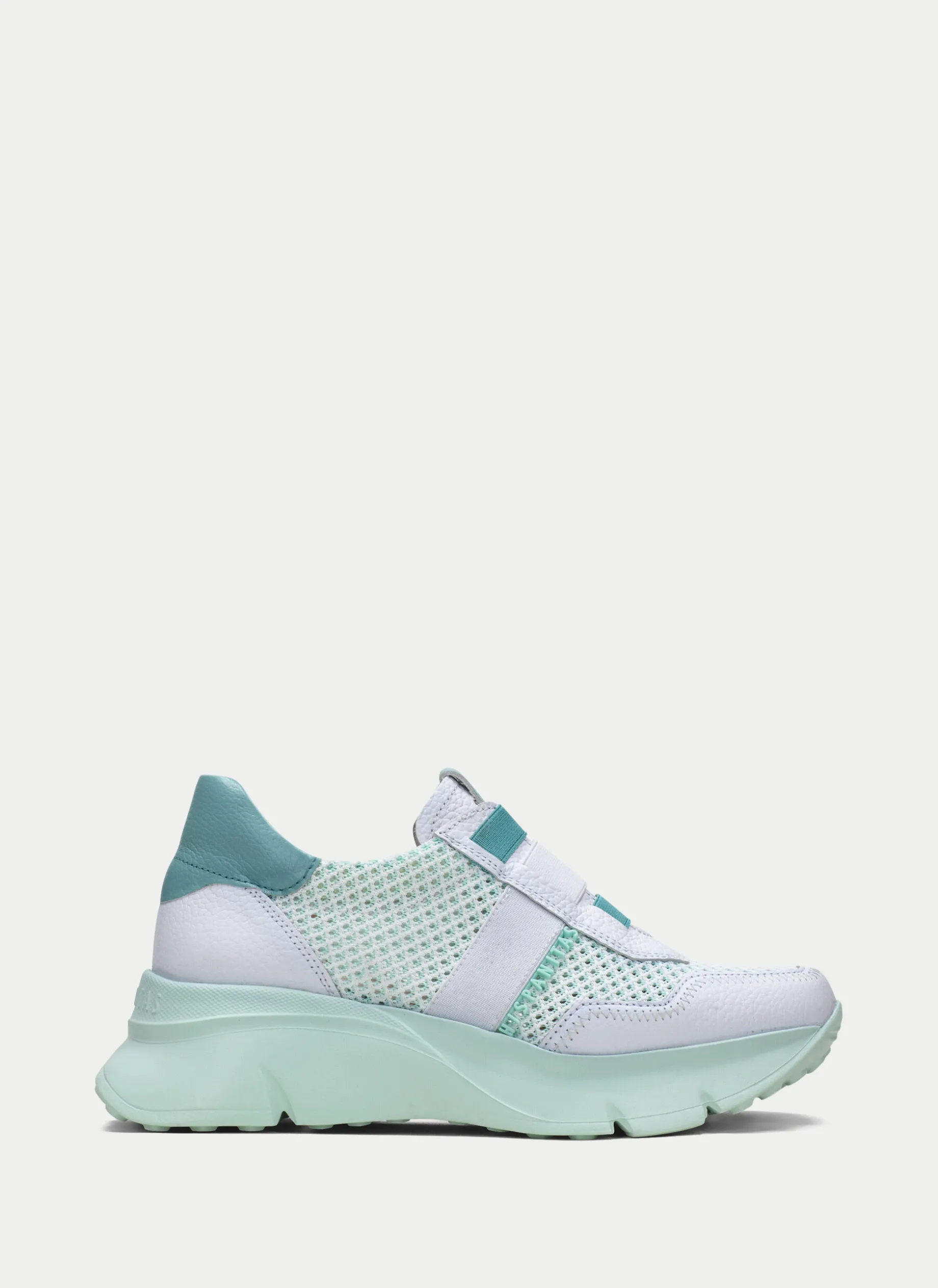 Sneakers hawai branco-aquamarine