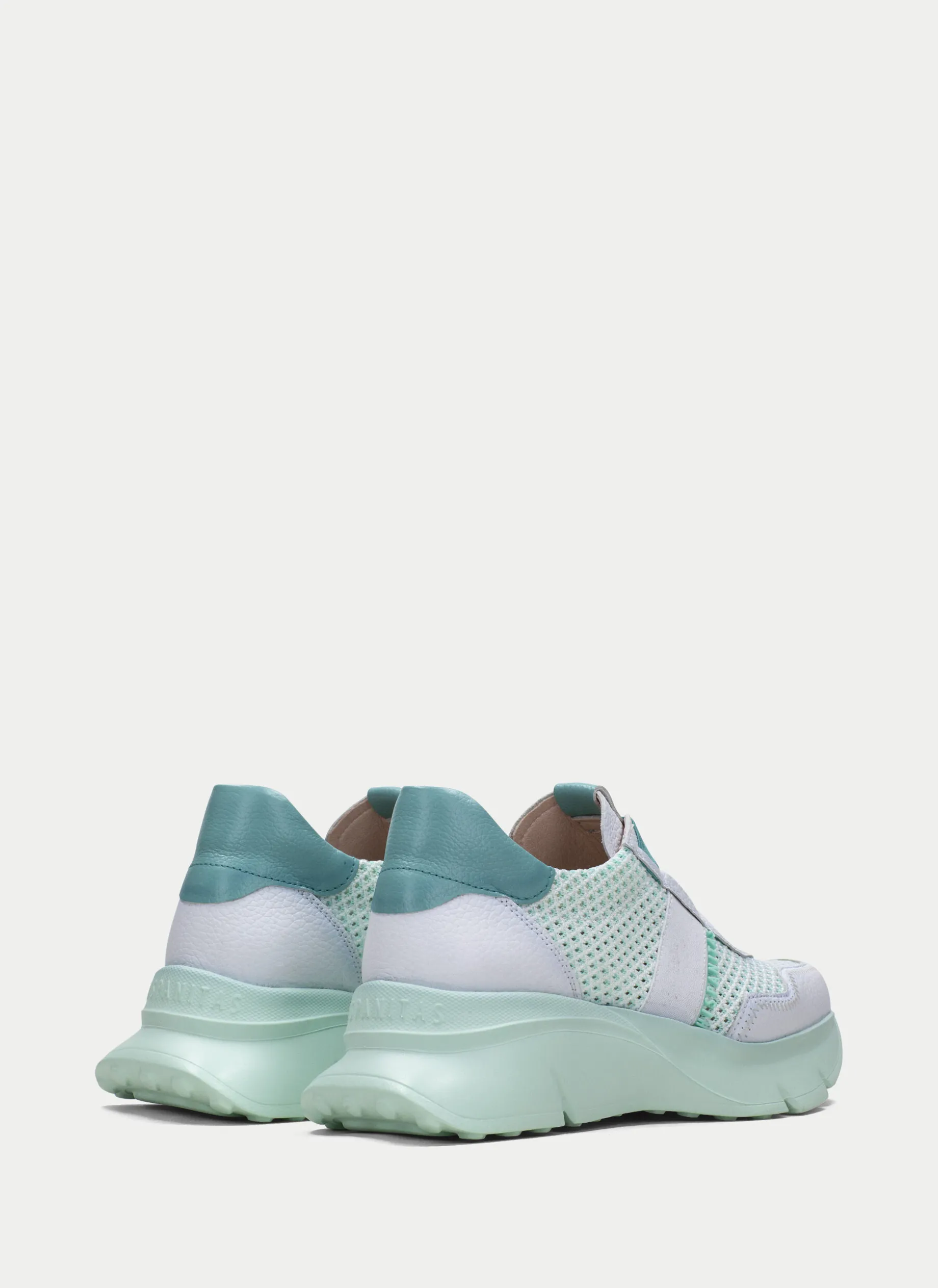Sneakers hawai branco-aquamarine