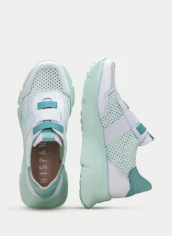 Sneakers hawai branco-aquamarine