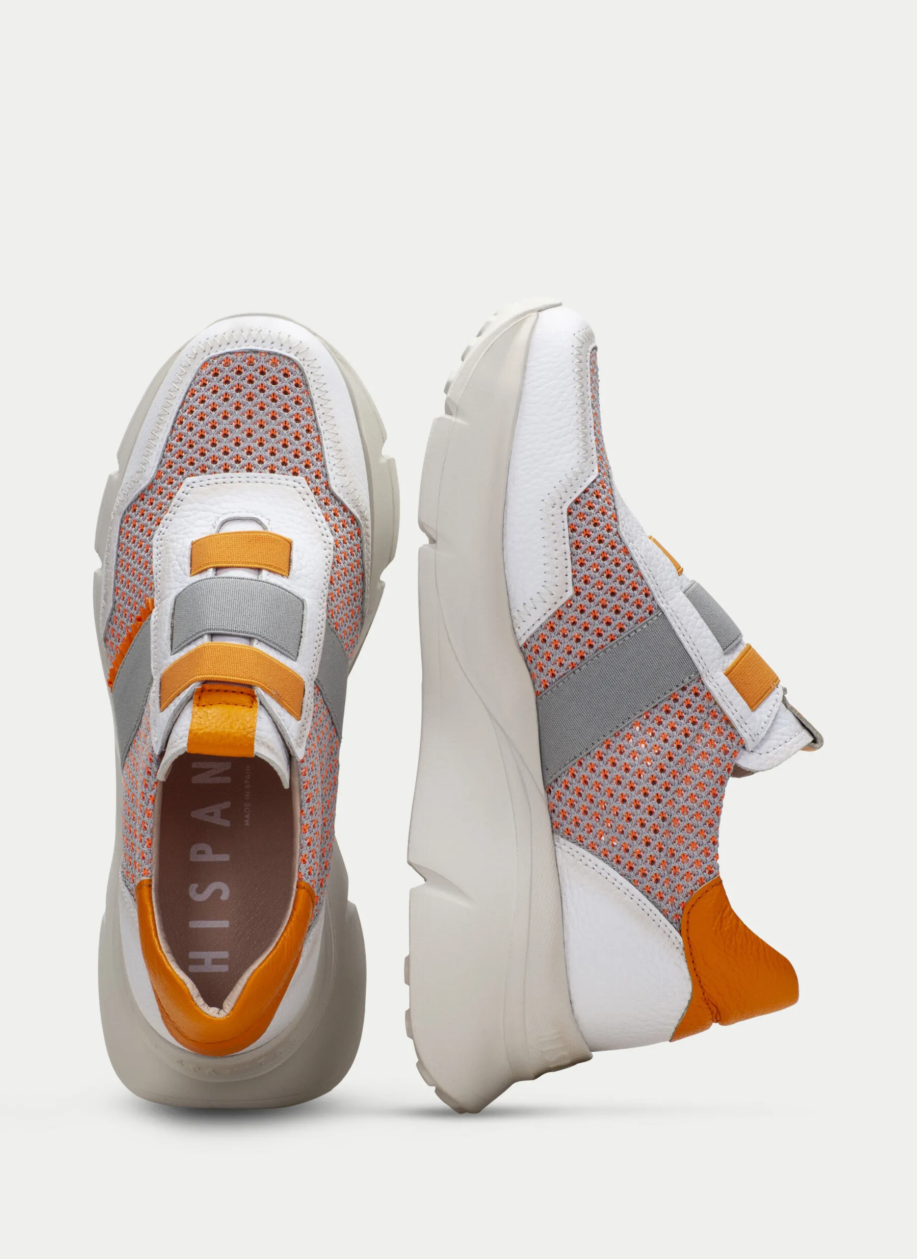 Sneakers hawai branco-laranja