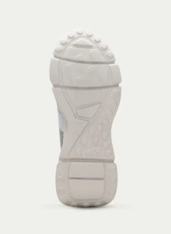 Sneakers hawai branco-preto-prata