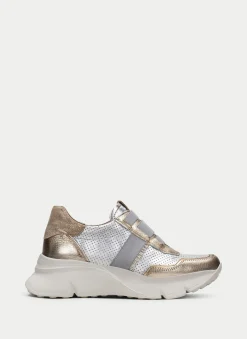 Sneakers hawai oro-plata
