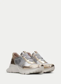 Sneakers hawai oro-plata