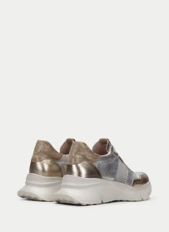 Sneakers hawai oro-plata