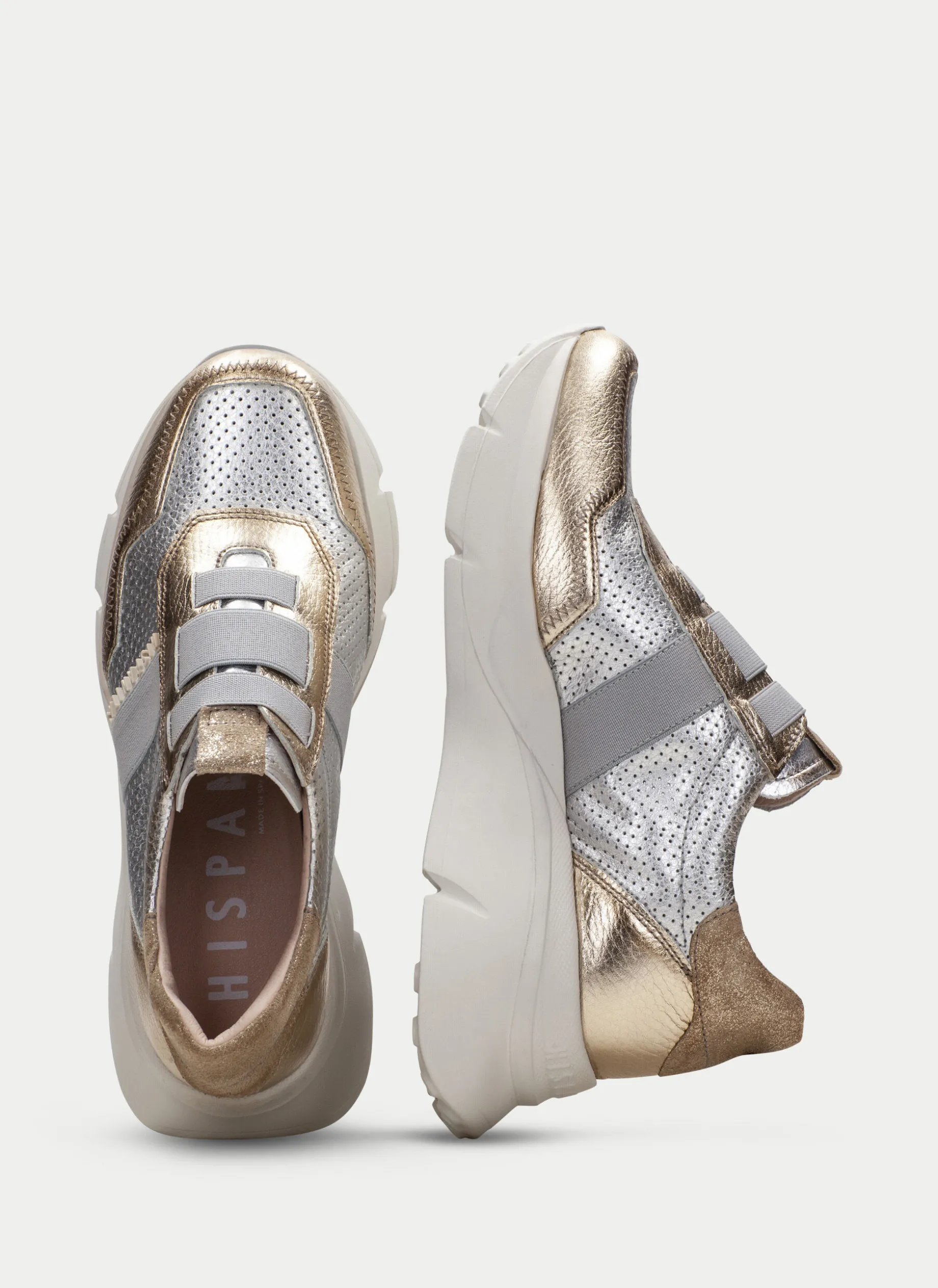 Sneakers hawai oro-plata