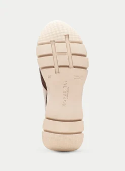 Sneakers helsinki marrom-milk