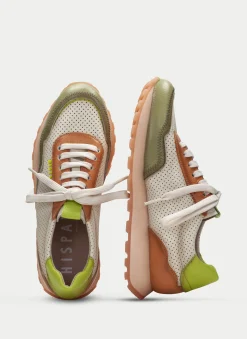 Sneakers loira aloe-creme-pessego