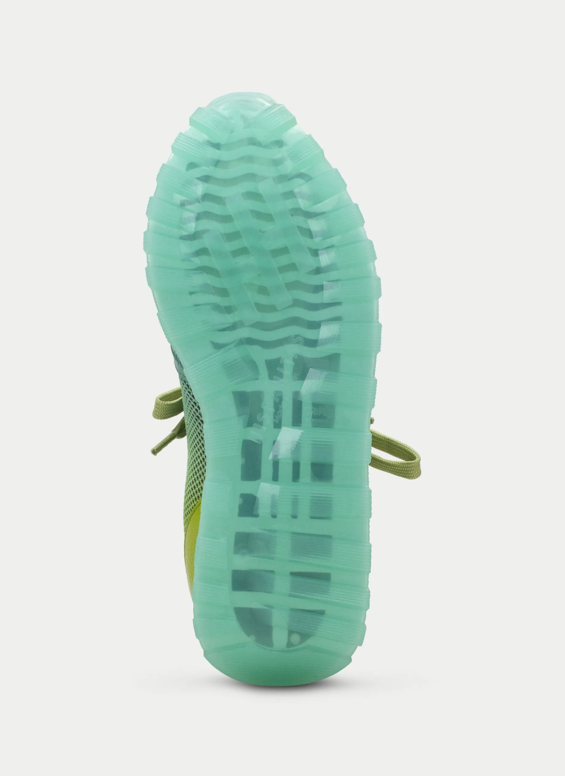 Sneakers loira aquamarine-kiwi
