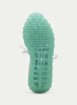 Sneakers loira aquamarine-kiwi
