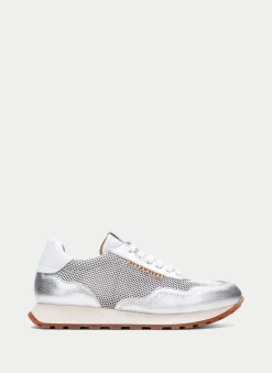 Sneakers loira blanco-plata