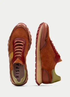 Sneakers loira couro