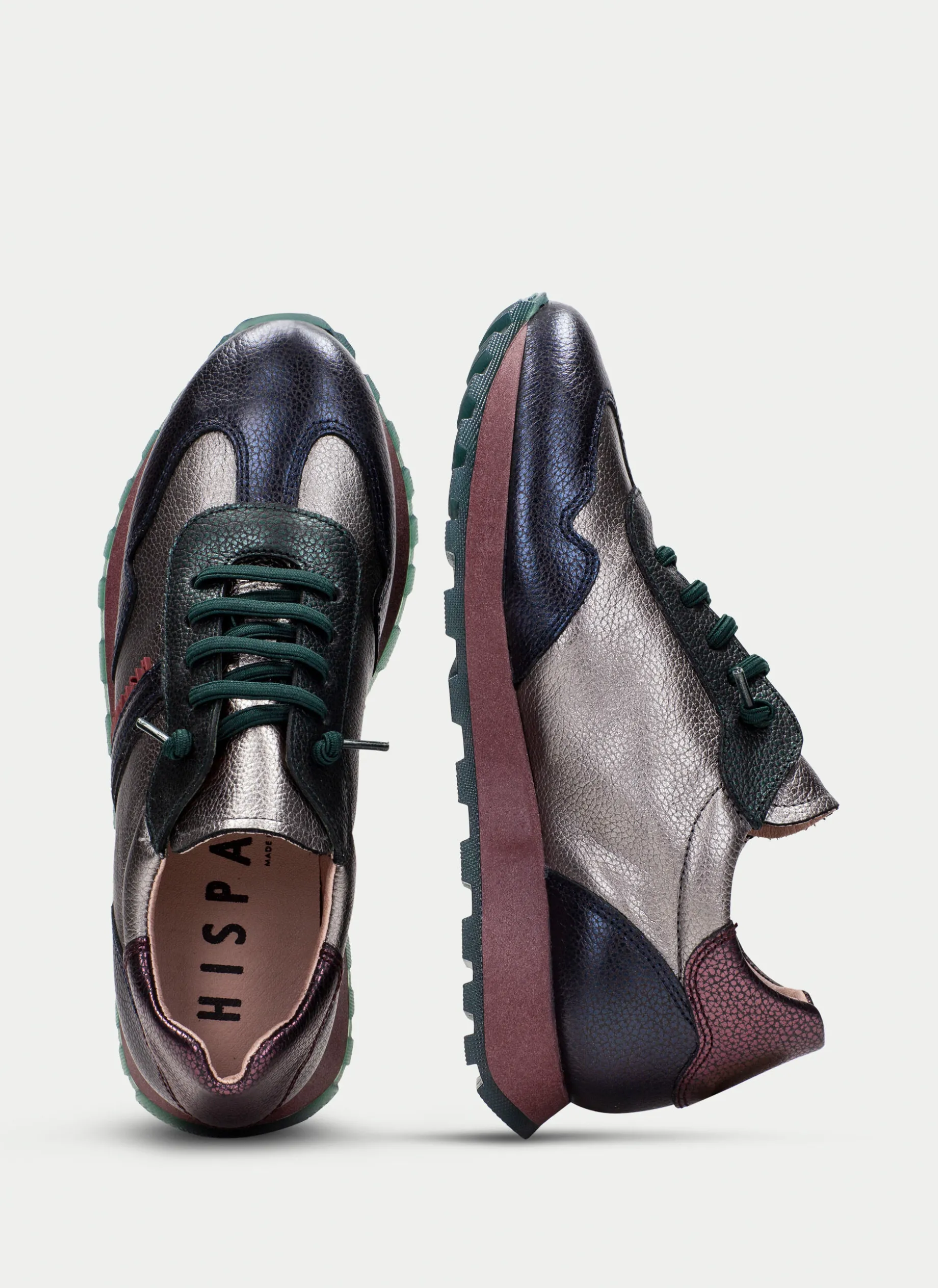 Sneakers loira multi-metal