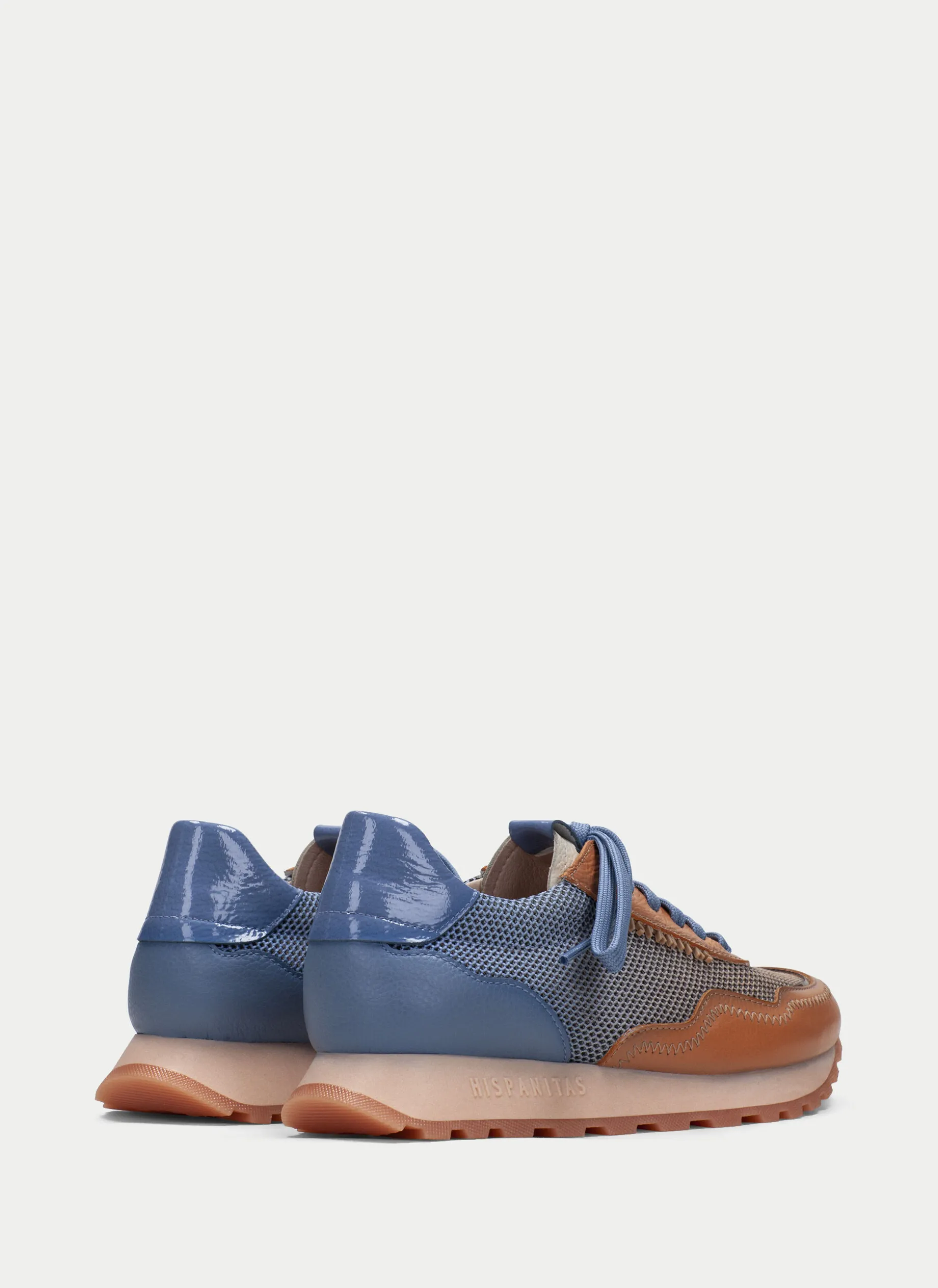 Sneakers loira pessego-azure