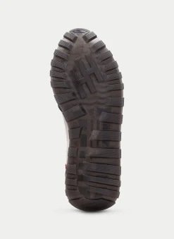 Sneakers loira preto-cinzento-vermelho