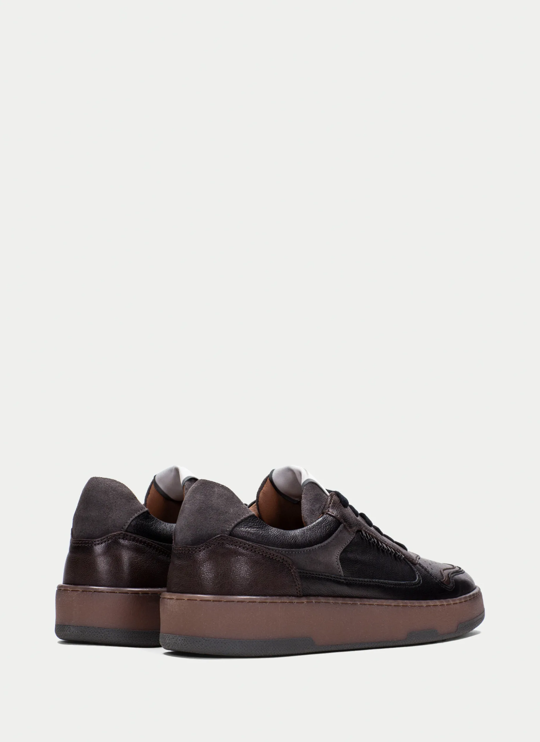 Sneakers negro-marron