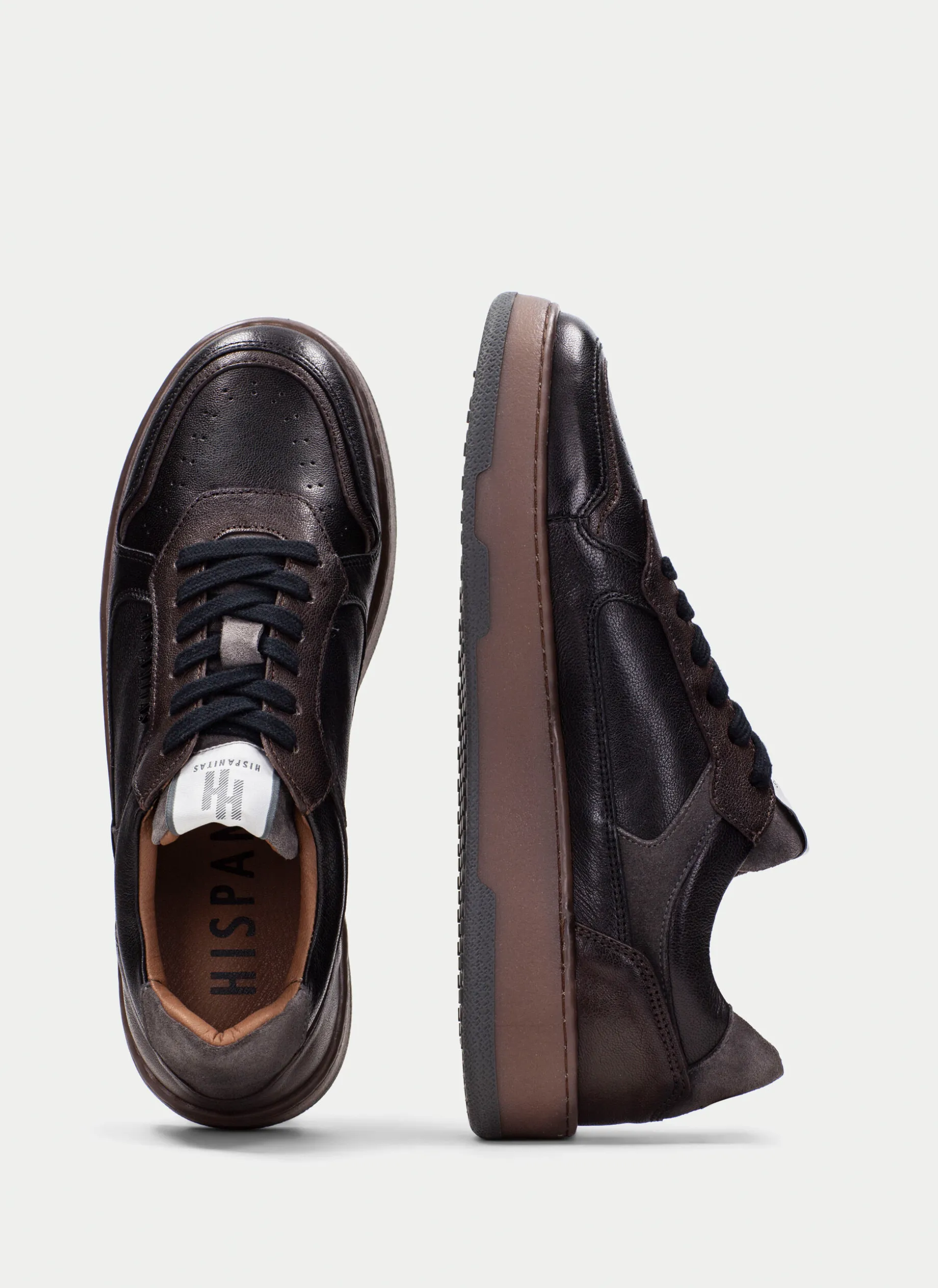 Sneakers negro-marron