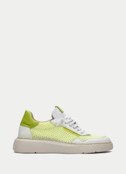 Sneakers oceania branco-kiwi