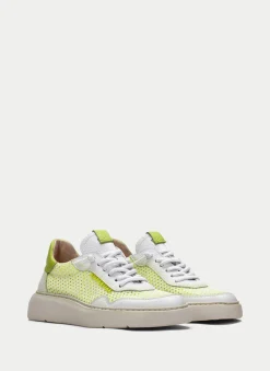Sneakers oceania branco-kiwi