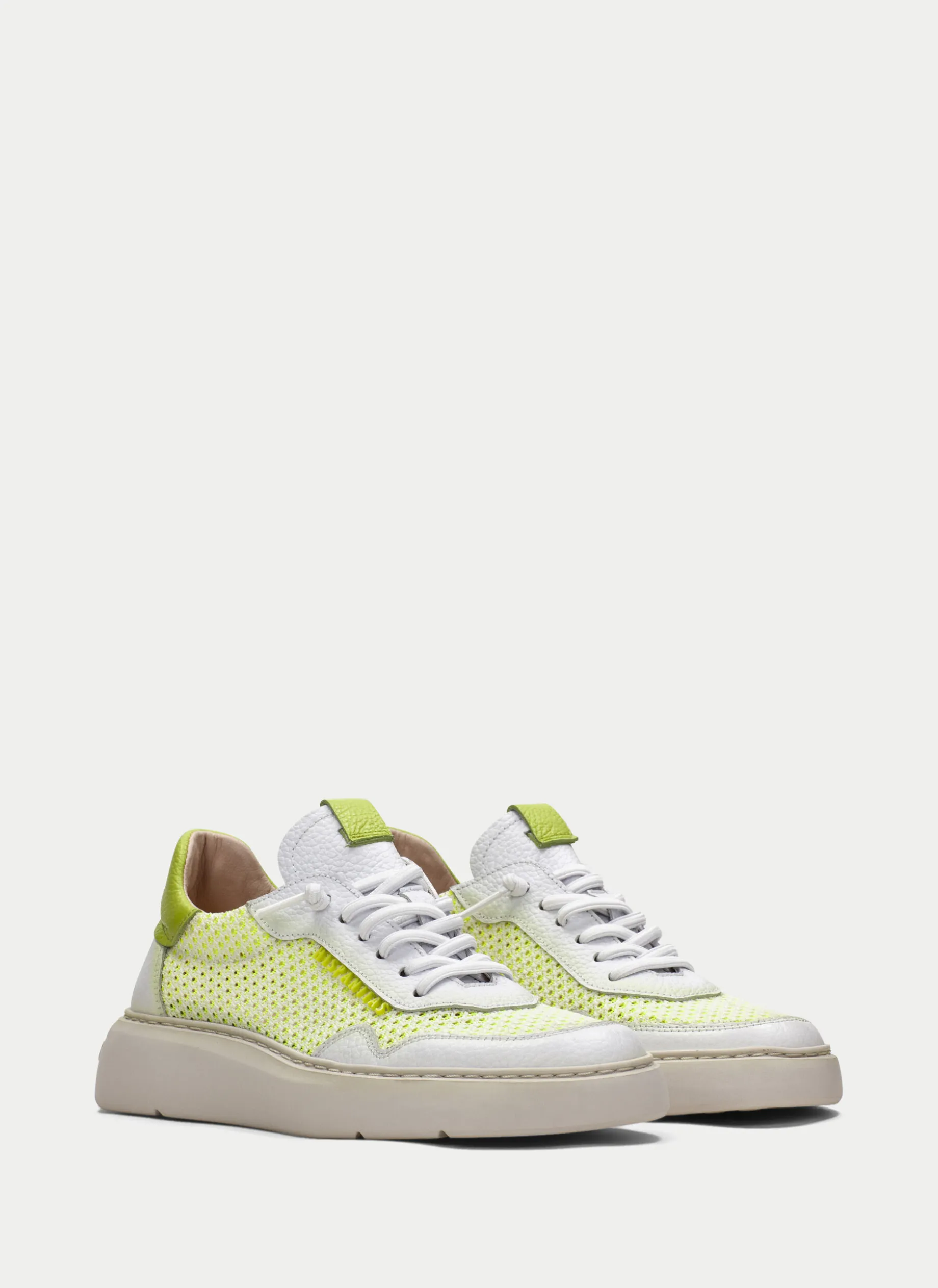 Sneakers oceania branco-kiwi