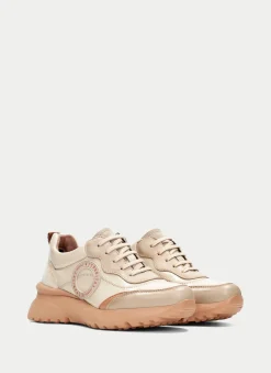 Sneakers polinesia marfil