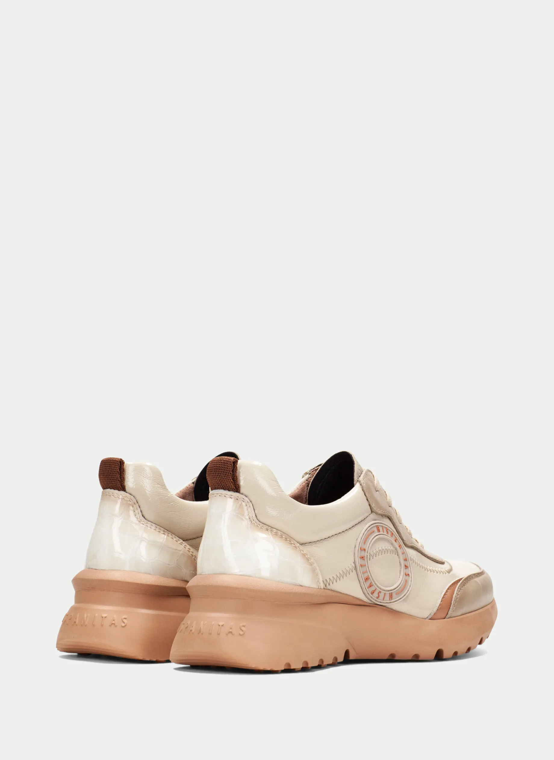Sneakers polinesia marfil