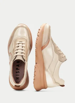 Sneakers polinesia marfil