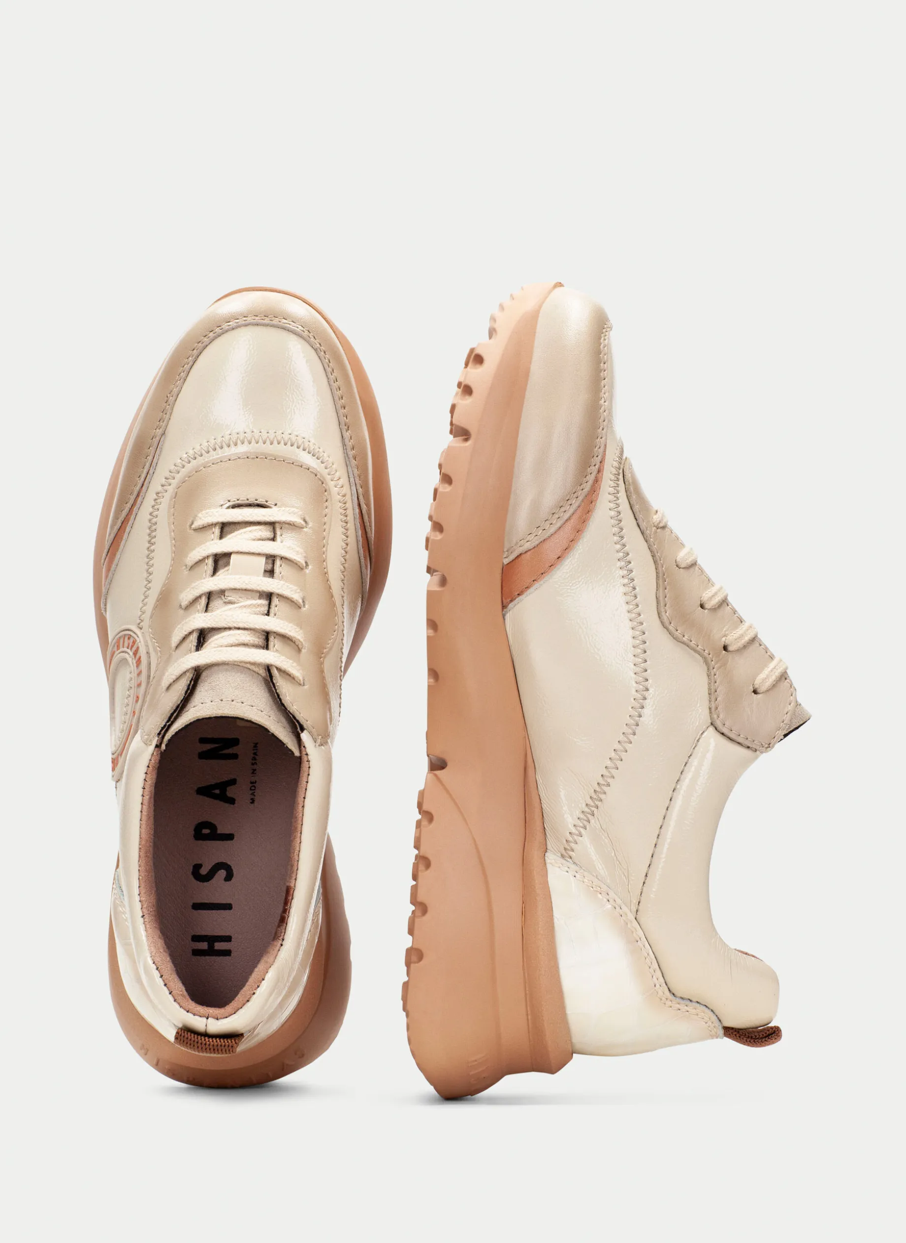 Sneakers polinesia marfil
