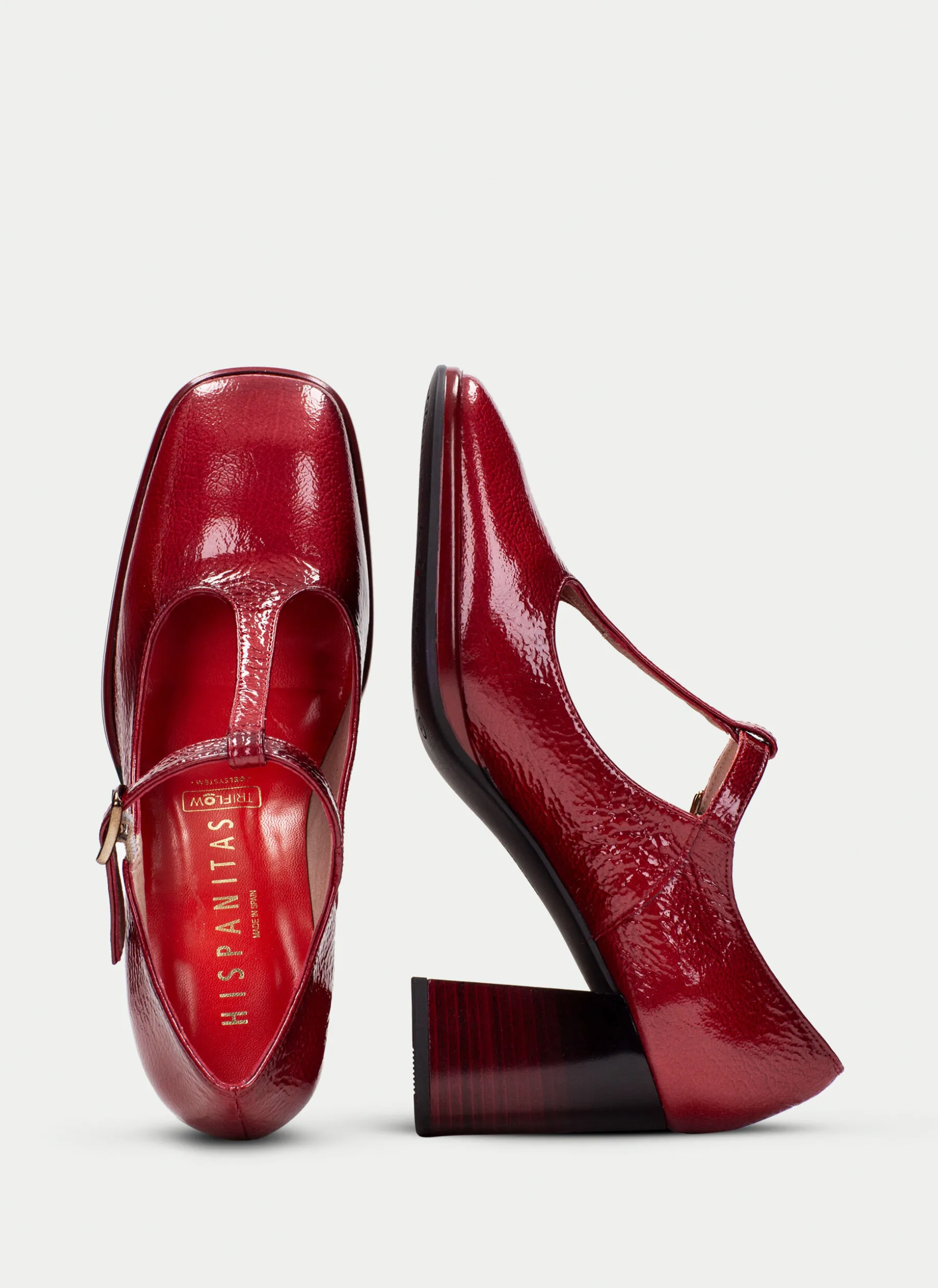 T Strap monaco vermelho