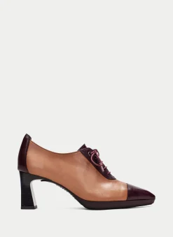 Zapatos Tacon ankara vino-almond